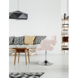 Sillón orejero Dublín en tela beige