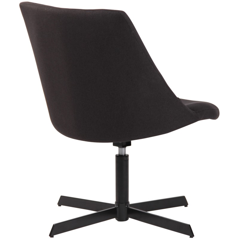 Sillón orejero negro Granby