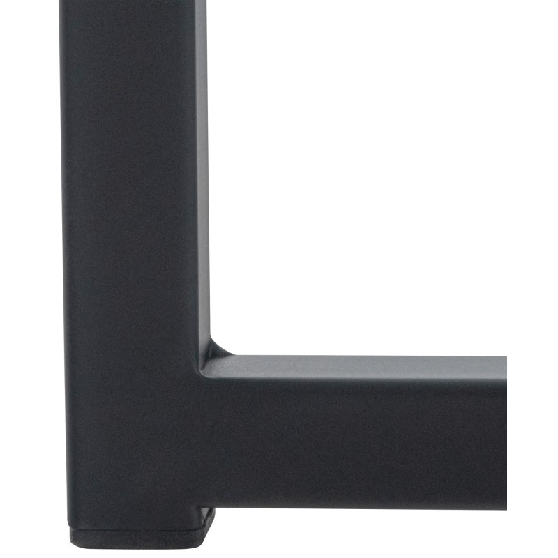 Sillón orejero Avon en terciopelo negro