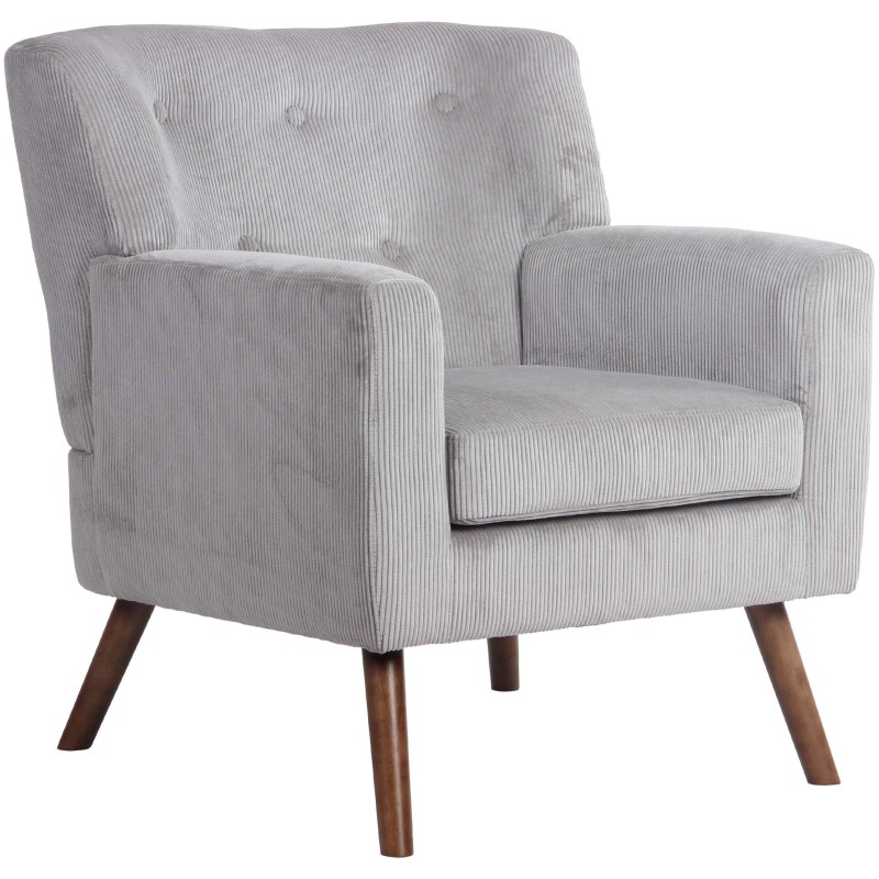 Sillón Kioni Cord, gris Sillón Kioni Cord, gris