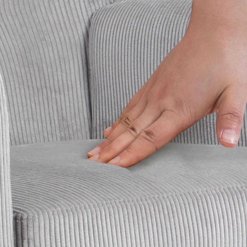 Sillón Kioni Cord, gris