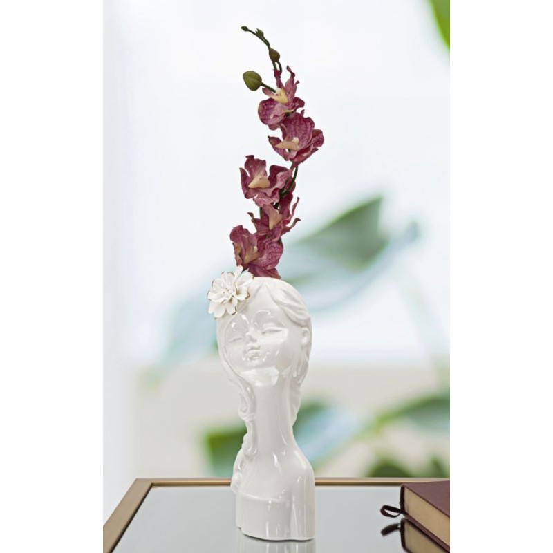 Jarrón Elegante Mujer Joven 10,5 x 10 x 24,7 cm