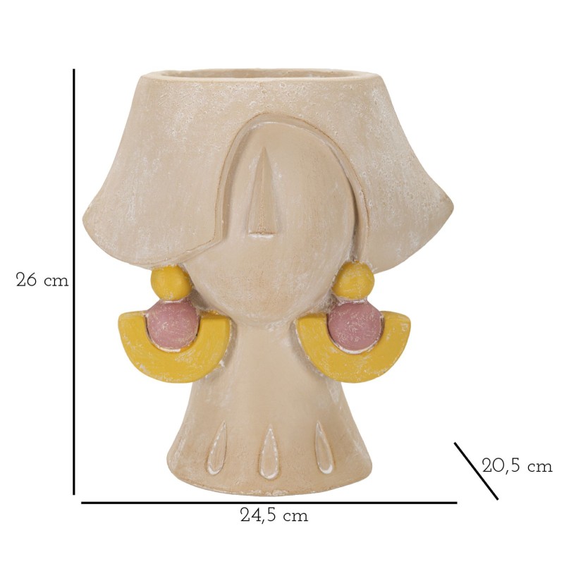 Jarrón Majestuoso y Elegante -B- CM 24.5X20.5X26