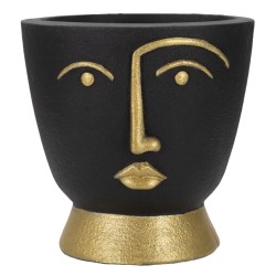 Jarrón de inspiración tribal -B- CM Ø 25X25