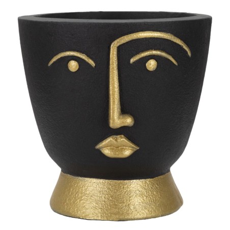 Jarrón de inspiración tribal -B- CM Ø 25X25