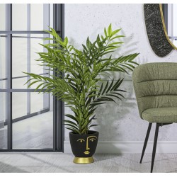 Jarrón de inspiración tribal -B- CM Ø 25X25