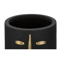 Impresionante jarrón tribal -D- CM Ø 21X45