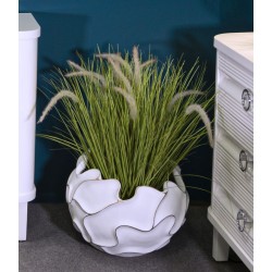 Líneas de poliresina estilo boho chic Gaspeau CM Ø 44X37