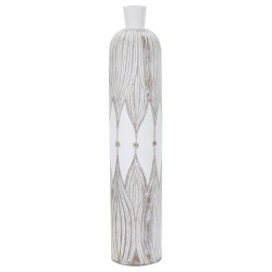 Jarrón Majestuoso Atenas de poliresina CM Ø 15,5 x 74