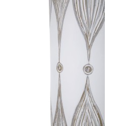 Jarrón Majestuoso Atenas de poliresina CM Ø 15,5 x 74