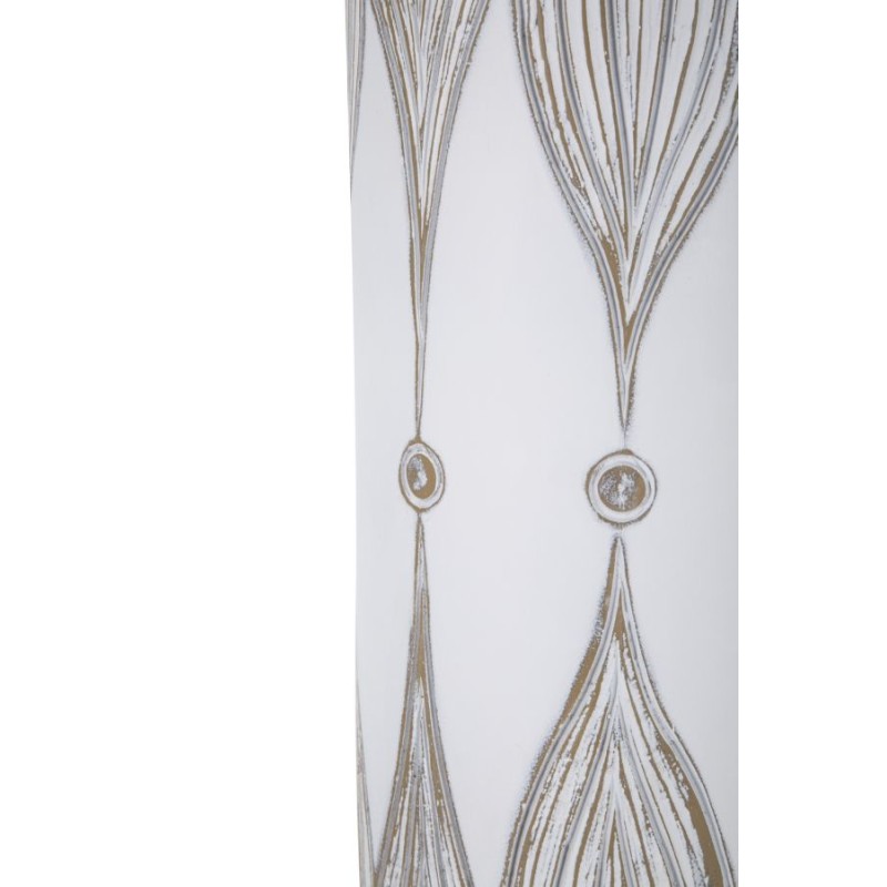 Jarrón Majestuoso Atenas de poliresina CM Ø 15,5 x 74