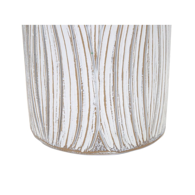 Jarrón de poliresina Atenas refinado CM Ø 15X60