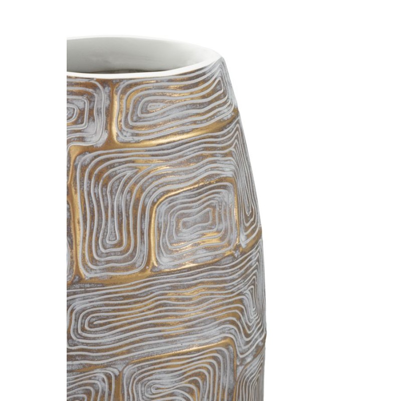 Jarrón Eclipse, Torre Esbelta, 24 x 11,5 x 59,5 cm