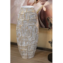 Jarrón Eclipse, Torre Esbelta, 24 x 11,5 x 59,5 cm