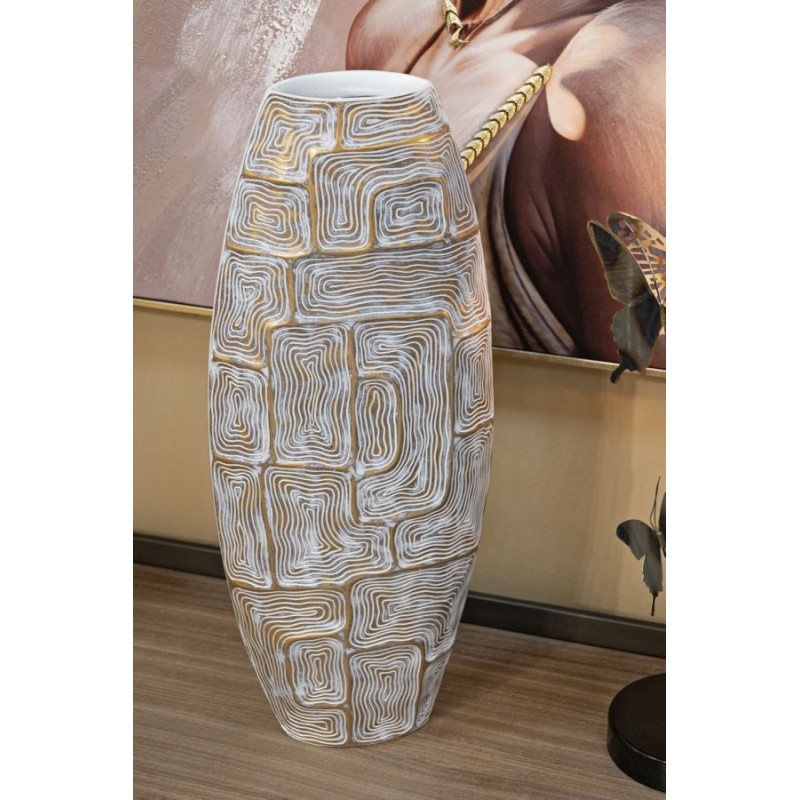 Jarrón Eclipse, Torre Esbelta, 24 x 11,5 x 59,5 cm