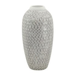 Jarrón ondulado de diseño único CM Ø 21X43