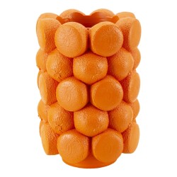 Jarrón decorativo naranja CM Ø 19X28