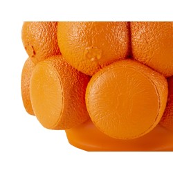 Jarrón decorativo naranja CM Ø 19X28