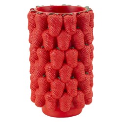 Jarrón artístico de fresas CM Ø 20X32