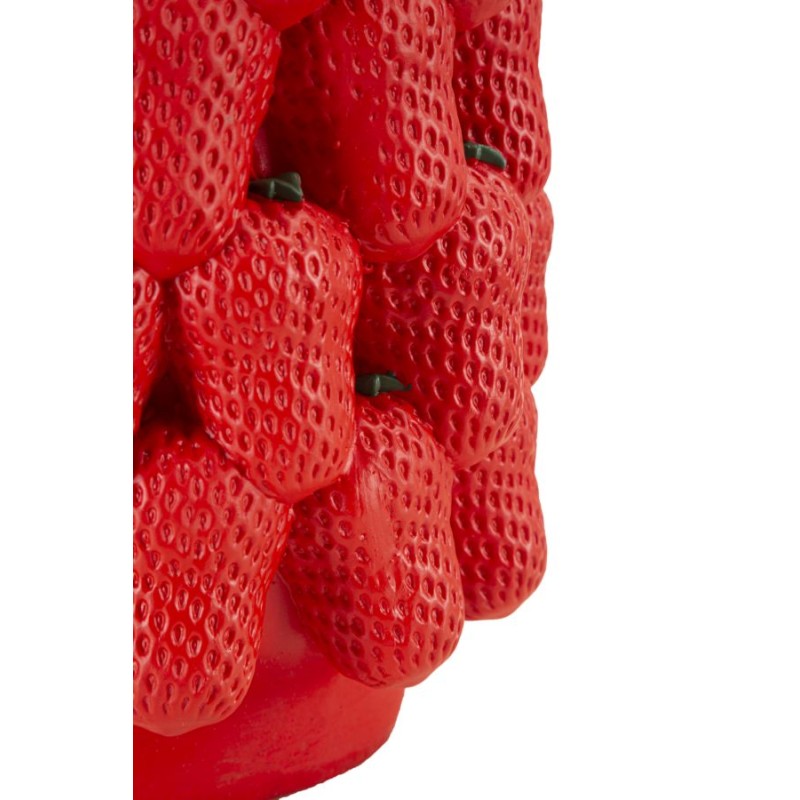 Jarrón artístico de fresas CM Ø 20X32