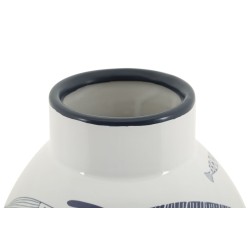 Jarrón artístico con forma de pez CM Ø 21X31