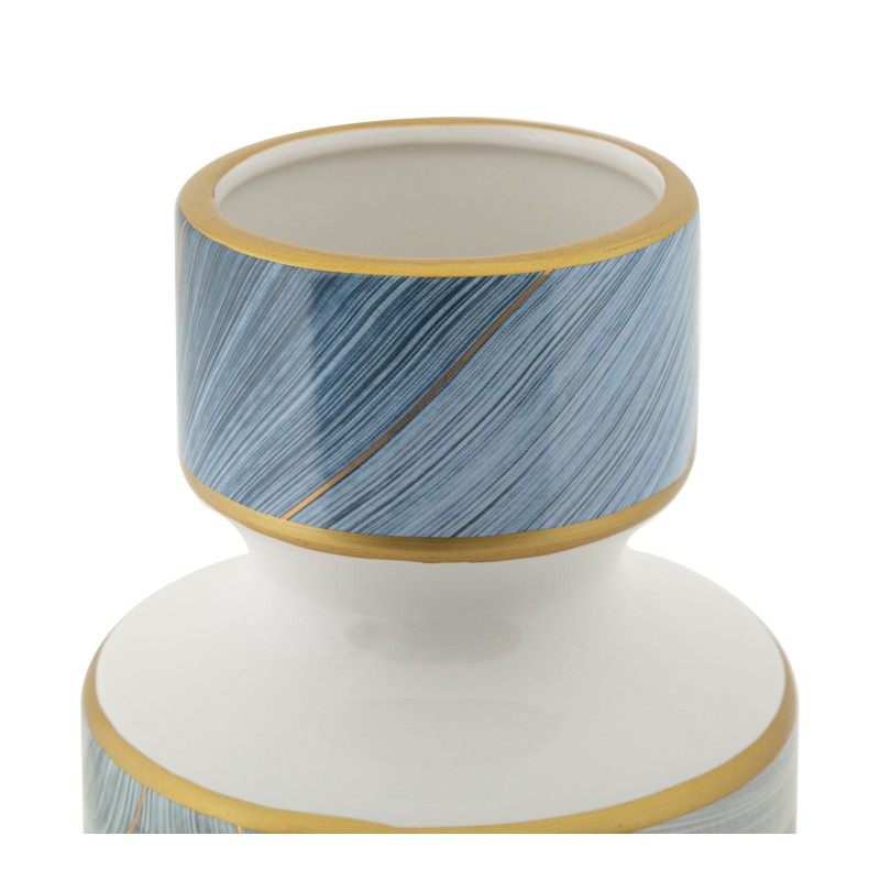 Elegante jarrón alto CM Ø 14X40