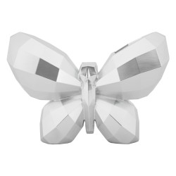 Jarrón mariposa de plata sublime CM 22.5X8X15