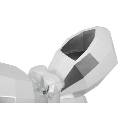 Jarrón mariposa de plata sublime CM 22.5X8X15