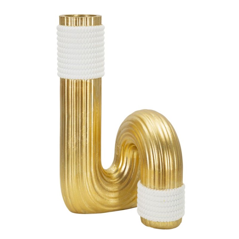 Jarrón Bann grande y elegante de 14,5 x 13 x 25 cm