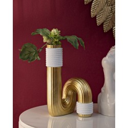 Jarrón Bann grande y elegante de 14,5 x 13 x 25 cm