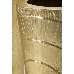 Juego de 3 espléndidos soportes dorados para jarrones. Medidas: 50,8 x 114,9 cm 40 x 92,7 cm 29,8 x 70,5 cm.