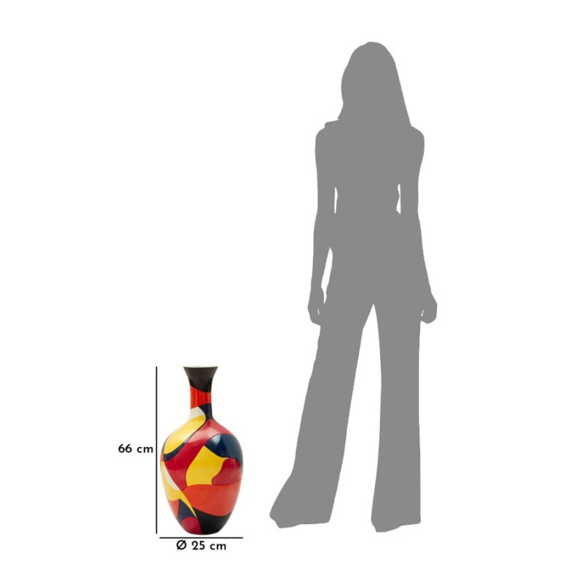 Jarrón Rubic Majestuoso CM Ø 29X59