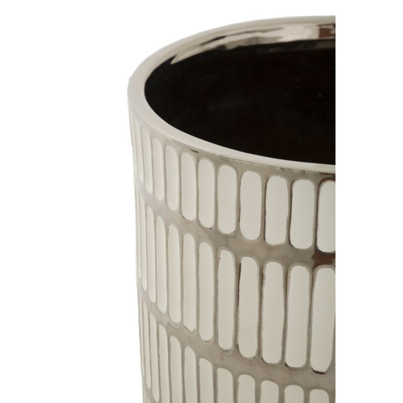 Juego de 2 soportes para jarrones Ray, elegantes, Ø 22,5 x 24 - 18 x 19 cm