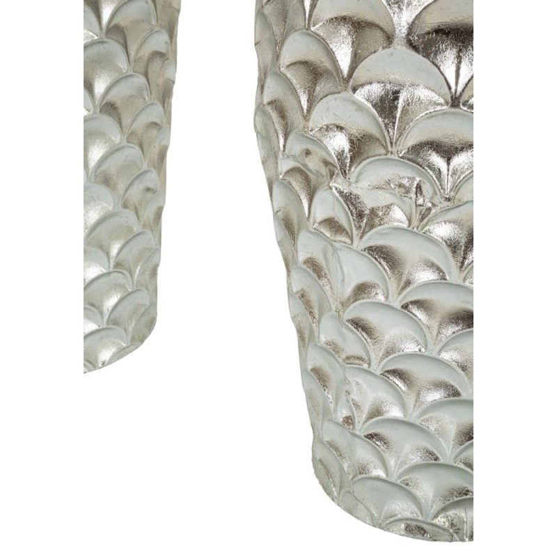 Juego de 2 soportes para jarrones Silvy Majestic CM Ø 37X92-32X75