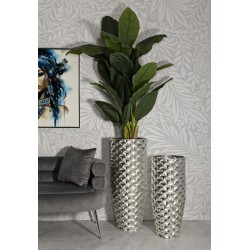 Juego de 2 soportes para jarrones Silvy Majestic CM Ø 37X92-32X75