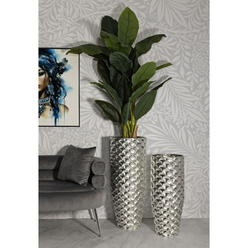 Juego de 2 soportes para jarrones Silvy Majestic CM Ø 37X92-32X75