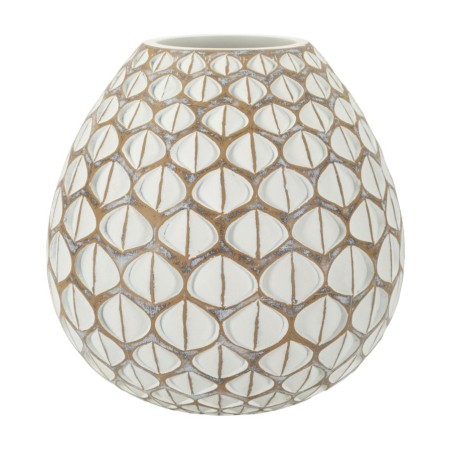 Jarrón tibetano compacto de resina CM Ø27X27