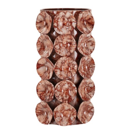 Maceta pequeña con forma de gota, 12,5 x 12,5 x 24 cm