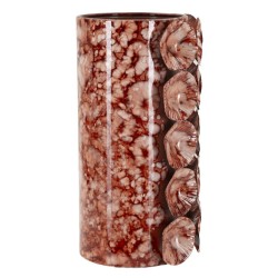 Maceta pequeña con forma de gota, 12,5 x 12,5 x 24 cm