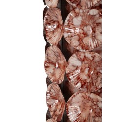 Maceta pequeña con forma de gota, 12,5 x 12,5 x 24 cm