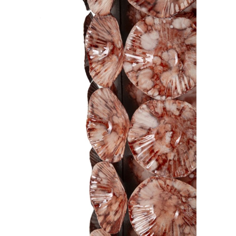 Maceta pequeña con forma de gota, 12,5 x 12,5 x 24 cm