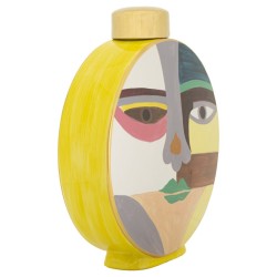 Maceta redonda Piccassy Chic Color 28 x 9 x 33 cm