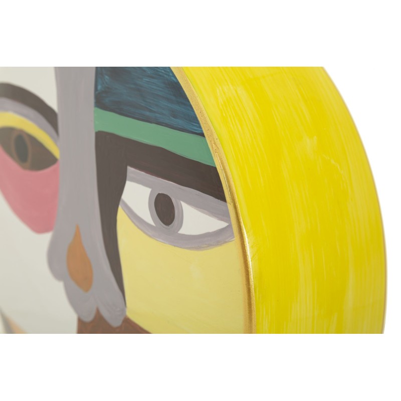 Maceta redonda compacta de colores Piccassy, 23 x 9 x 28 cm