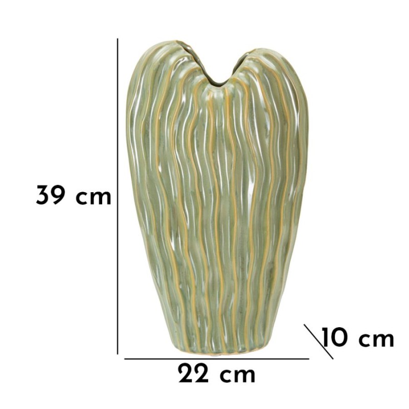 Jarrón compacto Venecia CM 22X10X39