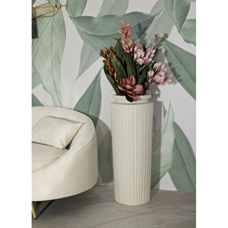 Maceta alta refinada CM Ø32X80