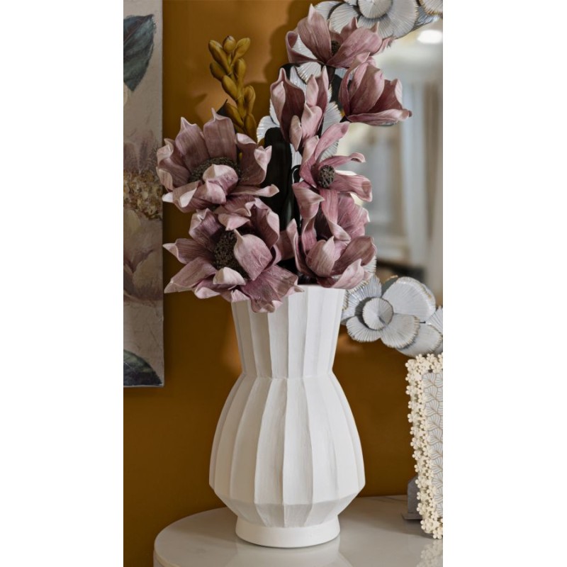 Elegante maceta brillante CM Ø24X41