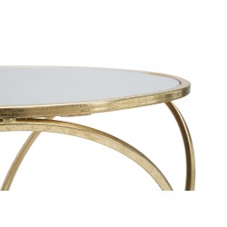 Maceta circular Glam Exquisite Glam Ø 42 x 61 cm - Hierro y espejo