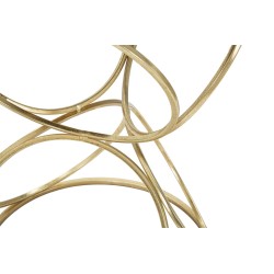 Maceta circular Glam Exquisite Glam Ø 38 x 53 cm - Hierro y espejo