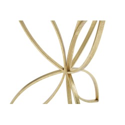 Exhibidor de plantas PAPILLON de lujo y estilo glamuroso Ø 35 x 60 cm - Hierro y espejo