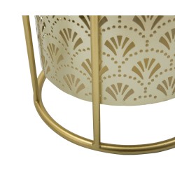 Juego de 2 soportes para jarrones Glam GOLVY -A- Ø 21 x 40 x 19 x 22 cm - Hierro